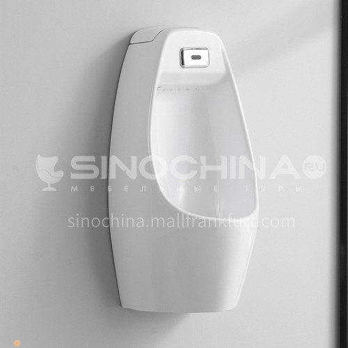Wall-mounted ceramic induction urinal/hand flush men urinal push urinal